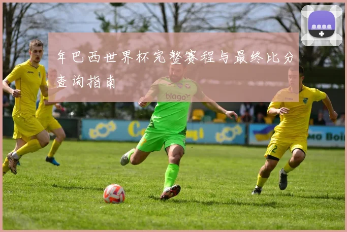 年巴西世界杯完整赛程与最终比分查询指南