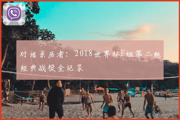 对话亲历者：2018世界杯F组第二轮经典战役全记录