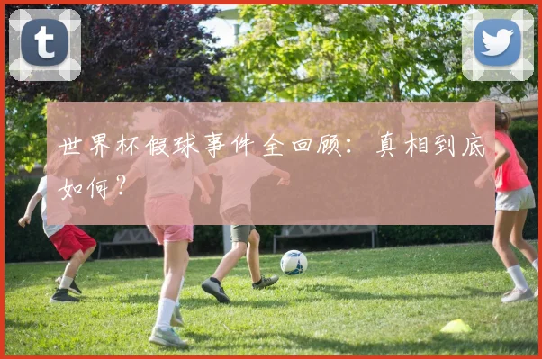 世界杯假球事件全回顾：真相到底如何？